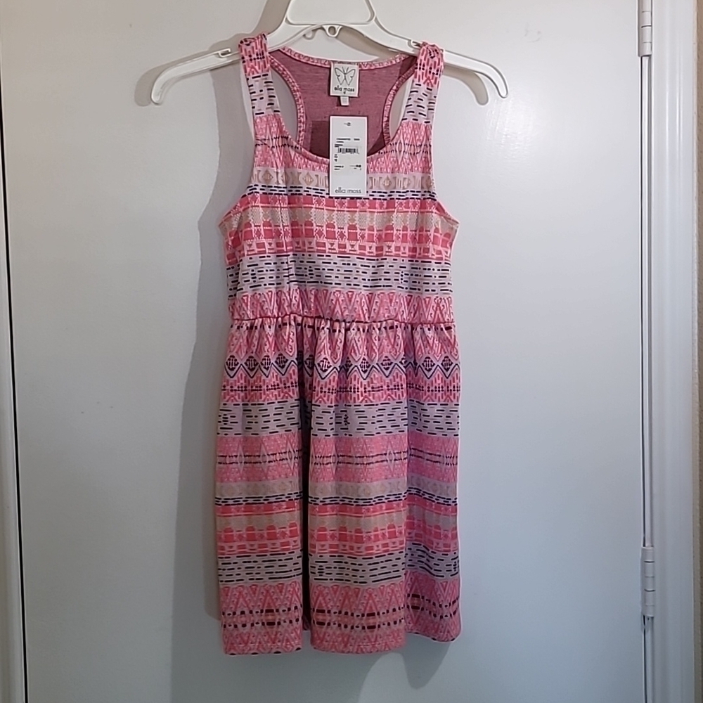 Ella Moss Girls Boho Sleeveless Dress Size 10